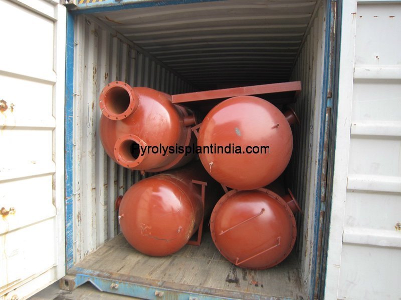 Packing the Pyrolysis Plant